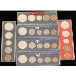 Lot of (6) US Mint Sets