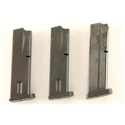 Lot of 3 Beretta 9mm Magazines