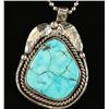 Image 1 : Lone Mountain Turquoise Pendant
