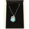 Image 2 : Lone Mountain Turquoise Pendant