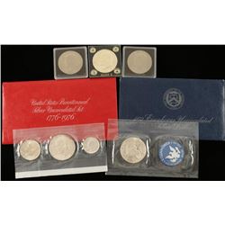 (5) Eisenhower Silver Dollars