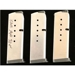Lot of 3 Kahr .40 Cal Magazines