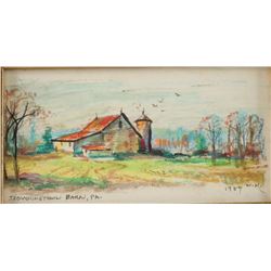 Original Oil on Cardboard