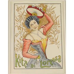 Original French Watercolor