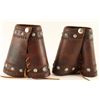 Image 2 : Pair of Tooled Cowboy Cuffs
