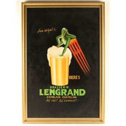 Vintage Poster on Canvas