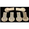 Image 2 : Lot of 6 Sterling Overlay Money Clips