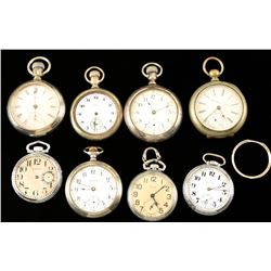 Lot of 8 Pocket Watches