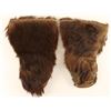 Image 1 : Pair of Buffalo Hide Mittens