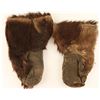Image 2 : Pair of Buffalo Hide Mittens