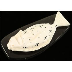 Pre-Ban Ivory Halibut