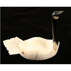 Pre-Ban Ivory Goose Figurine