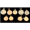 Image 2 : Lot of 9 Pocket Watches