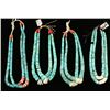 Image 1 : Lot of 4 Jaclas Set Lone Mountain Turquoise