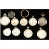 Image 1 : Lot of 9 Pocket Watches