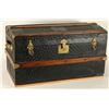 Image 1 : Vintage Pressed Tin Trunk