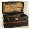 Image 2 : Vintage Pressed Tin Trunk