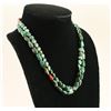 Image 1 : 2 Single Strand Chinese Turquoise Necklaces