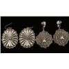 Image 1 : Two Pairs of Native American Earrings