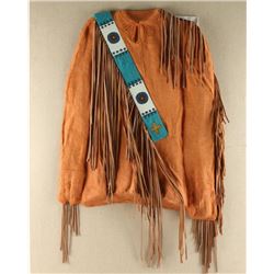 Sculpted Paper Art of Plains Indian Coat