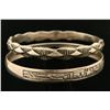 Image 1 : Lot of 2 Native American Sterling Bangles