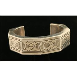 Sterling Native American Cuff Bracelet