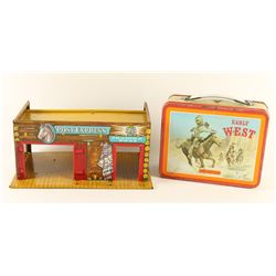 Vintage Lunch box & Toy