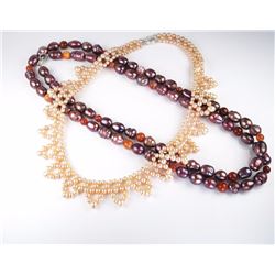 Two Lots of Ladies Pearls