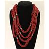Image 1 : Coral 32 Strand Necklace