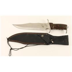 "Howling Wolf" Frost Cutlery Bowie Knife