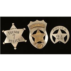 Lot of 3 Arizona Related Badges