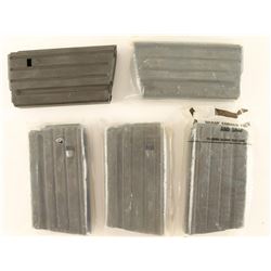 Lot of 5 DPMS AR-10 Magazines