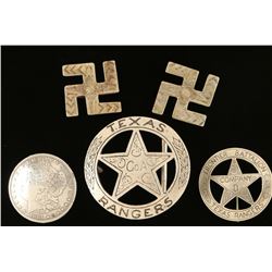 Lot of Badges & Conchos