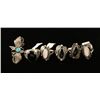 Image 1 : Lot of 6 Sterling & Stone Rings