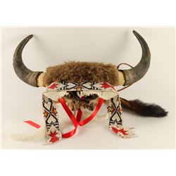 Buffalo Skull Wall Hanging