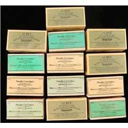 Lot of 13 Cartridge Boxes