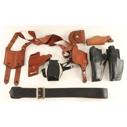 Lot of Gun Leather