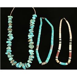 Lot of 3 Native American Necklaces