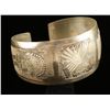 Image 1 : Peruvian Sterling Cuff Bracelet