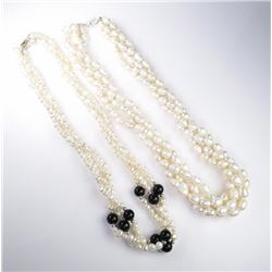 Two Lots of Beautiful Ladies Stranded Pearls