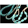 Image 1 : Lot of 3 Turquoise Necklaces
