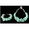 Image 1 : Mint Green Necklace & Bracelet Set
