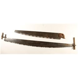 Lot of 2 Vintage Saws