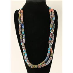 Colorful Trade Bead Necklace
