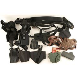 Lot of Nylon Holsters & Belts