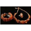 Image 1 : Artisan Amber Necklace Set