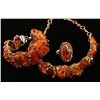 Image 2 : Artisan Amber Necklace Set