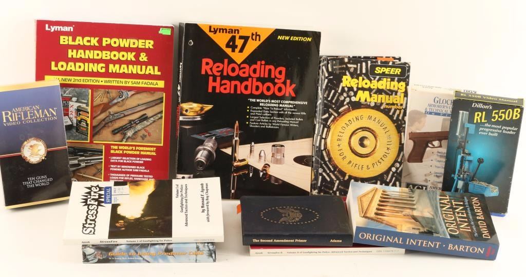 Lot of Gun Reloading Books