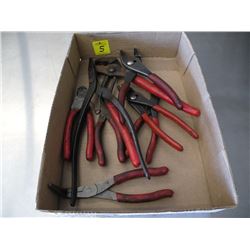Snap-on pliers, cutters & misc