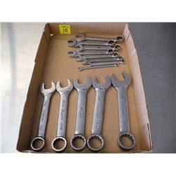 Snap-on stubby wrench set up to 1-1/8